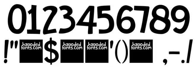 DKButterflyBall Font OTHER CHARS