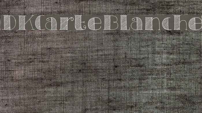 DKCarteBlanche Example 1