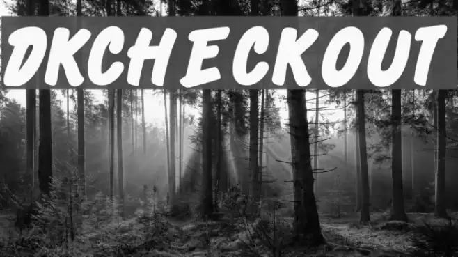 DKCheckout フォント examples