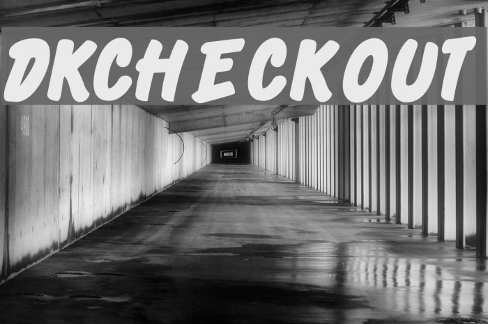 DKCheckout フォント examples