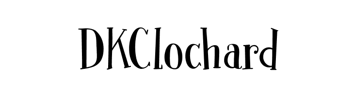 DKClochard  フリーフォントのダウンロード
