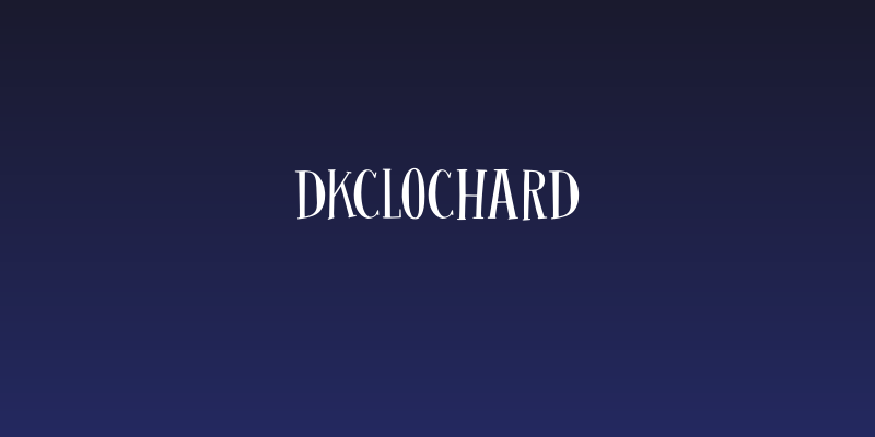 DKClochard Social Header