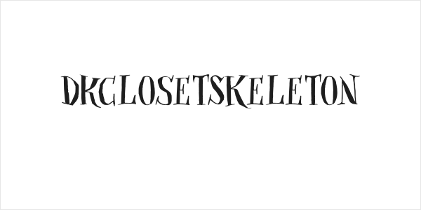 DKClosetSkeleton Logo