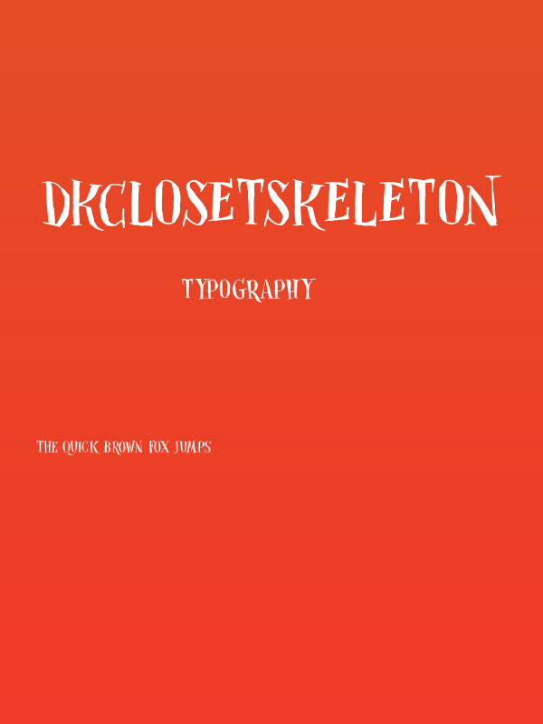 DKClosetSkeleton Poster