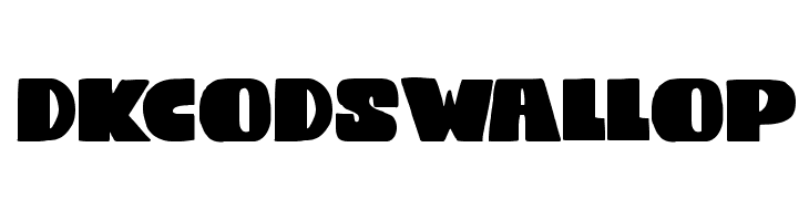 DKCodswallop Font