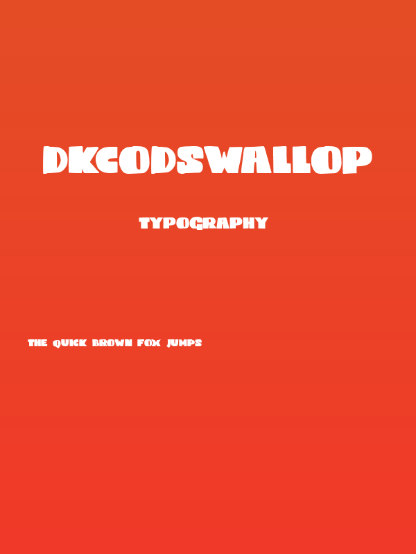 DKCodswallop Poster