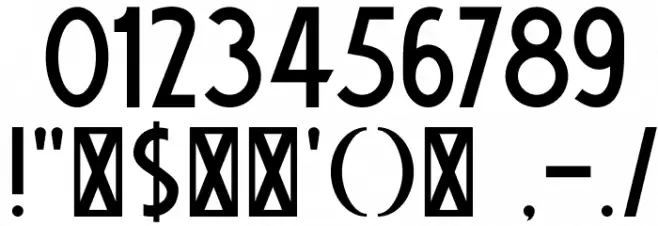 DKColiseu Font OTHER CHARS