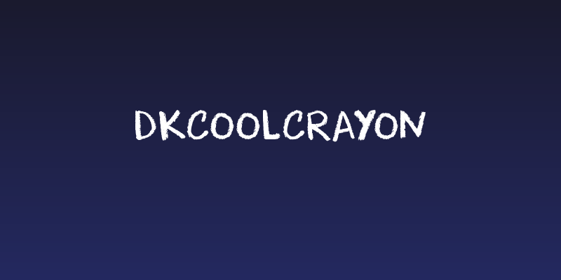 DKCoolCrayon Social Header