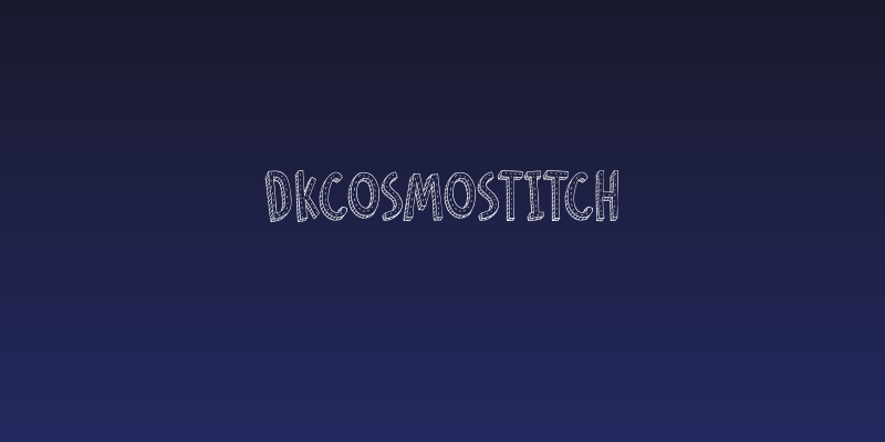 DKCosmoStitch Social Header