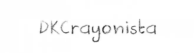 DKCrayonista  font caratteri gratis