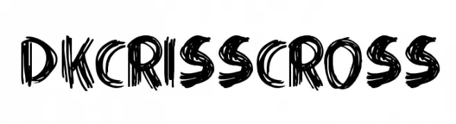 DKCrissCross  font caratteri gratis