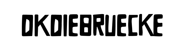 DKDieBruecke  Free Fonts Download