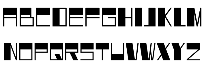 DKDortmunderEcke Font LOWERCASE