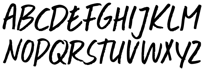DKDoubleQuick Font LOWERCASE