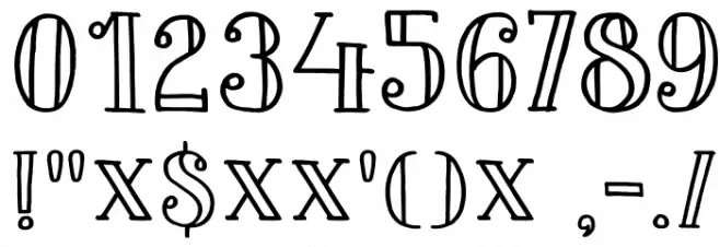 DKDouceur Font OTHER CHARS