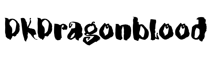 DKDragonblood  नि: शुल्क फ़ॉन्ट्स डाउनलोड