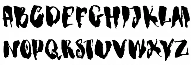 DKDragonblood Font Litere mari
