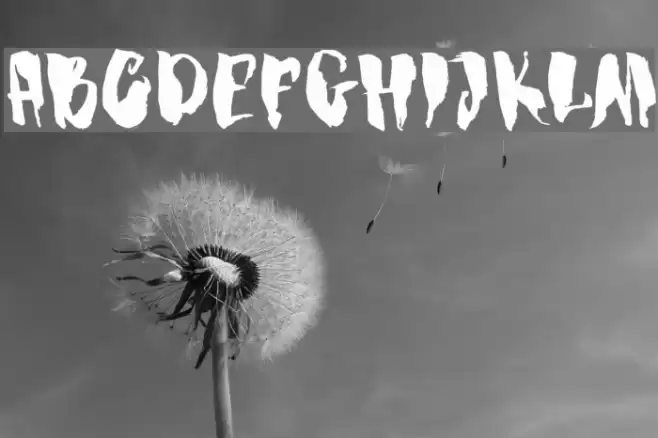 DKDragonblood Font examples