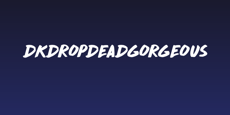 DKDropDeadGorgeous Social Header