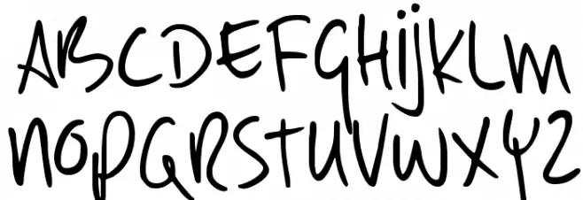 DKEarlyMorningCoffee-MediumRoas Schriftart Kleinbuchstaben
