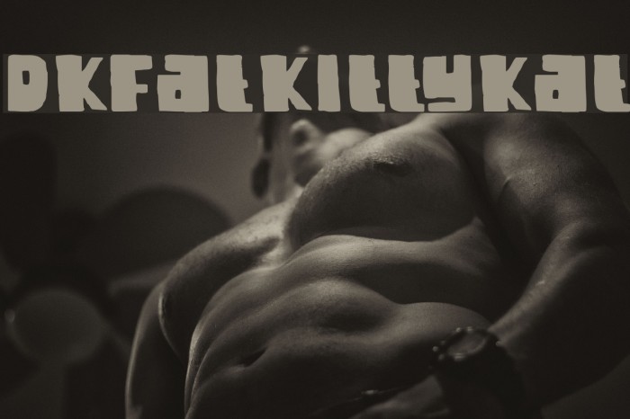 DKFatKittyKat Font examples