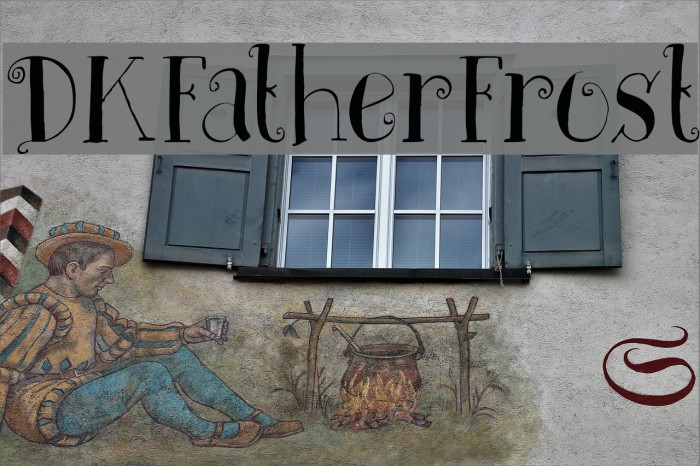DKFatherFrost Font examples