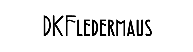 DKFledermaus  Скачать бесплатные шрифты