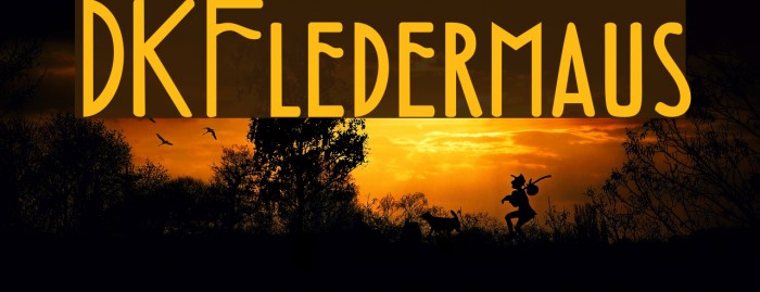 DKFledermaus Font examples