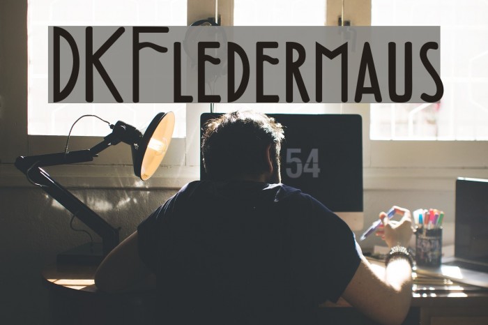 DKFledermaus Font examples
