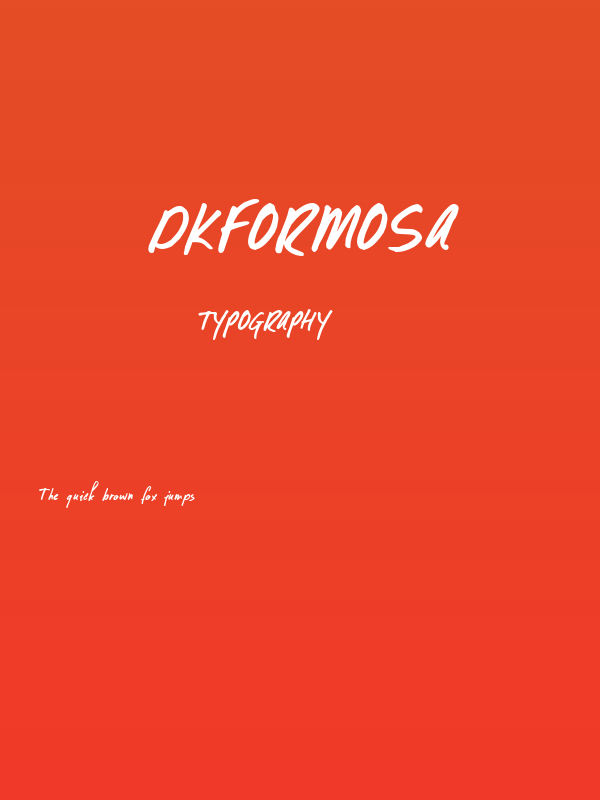 DKFormosa Poster