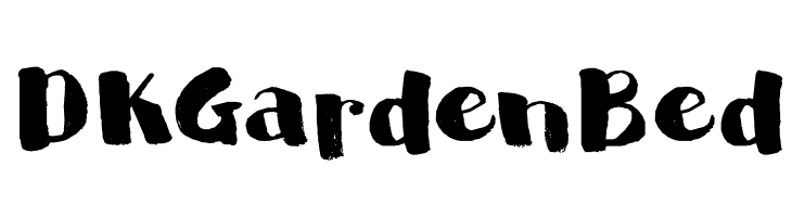 DKGardenBed  नि: शुल्क फ़ॉन्ट्स डाउनलोड