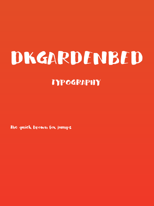 DKGardenBed Poster