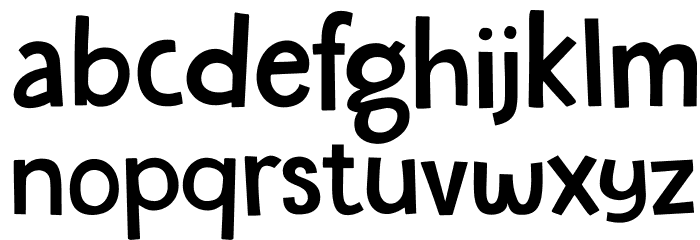 DKGardenGnome Font LOWERCASE