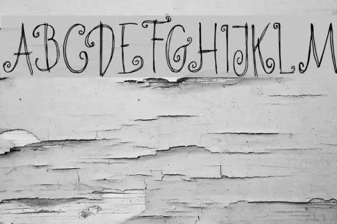 DKHangmansDelight Font examples