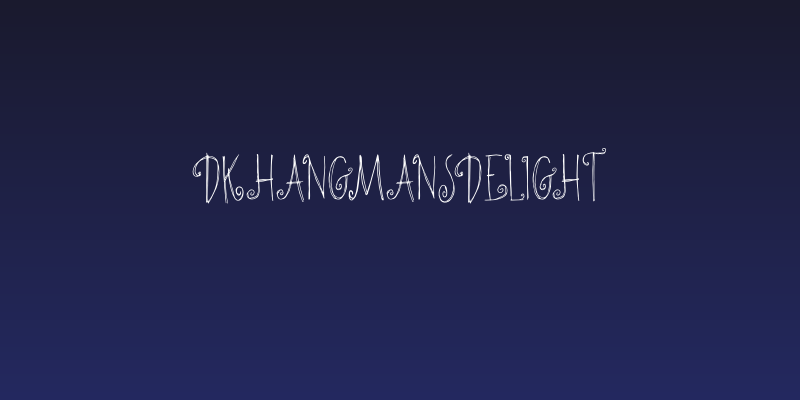 DKHangmansDelight Social Header
