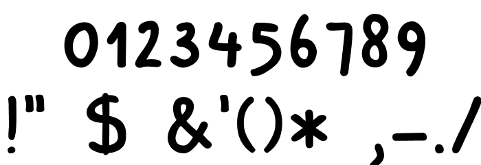 DKHarimau Font OTHER CHARS