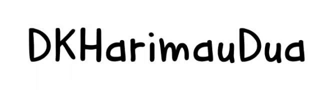 DKHarimauDua  baixar fontes gratis