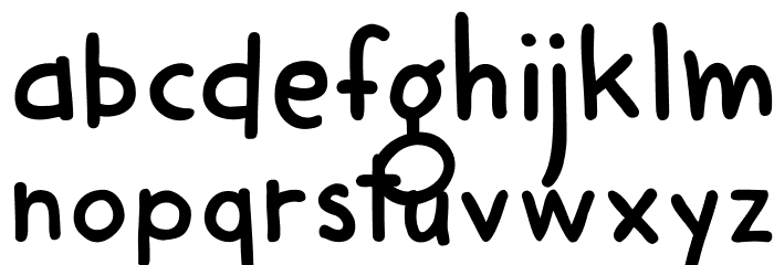 DKHarimau Font LOWERCASE