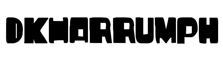 DKHarrumph  font caratteri gratis