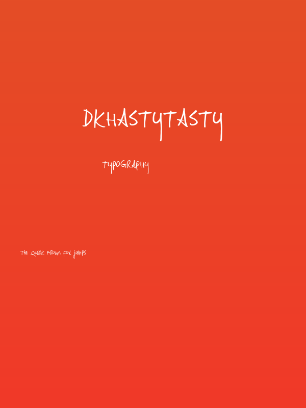 DKHastyTasty Poster