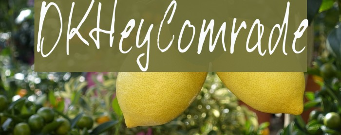 DKHeyComrade Font examples