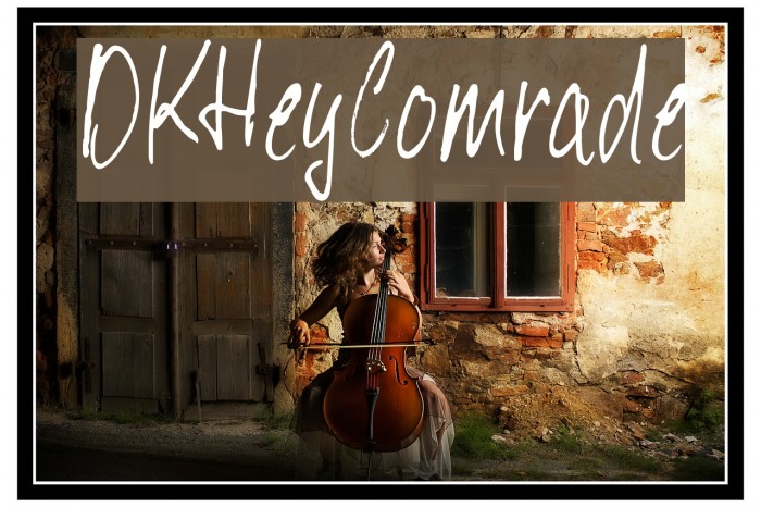DKHeyComrade Font examples