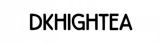 DKHighTea  font caratteri gratis