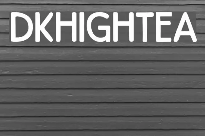 DKHighTea Example 2