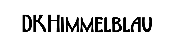 DKHimmelblau  font caratteri gratis
