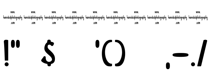 DKHimmelblau Font OTHER CHARS