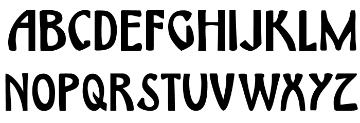 DKHimmelblau Font LOWERCASE