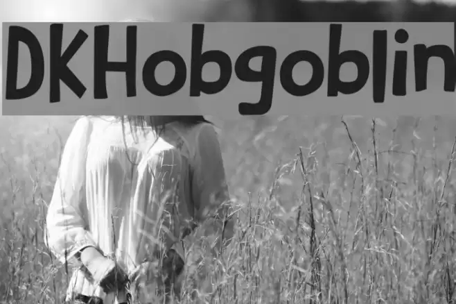 DKHobgoblin Font examples