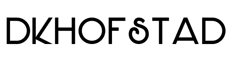 DKHofstad  フリーフォントのダウンロード