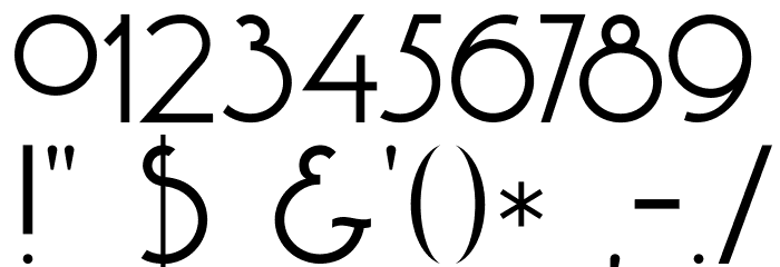 DKHokitika Font OTHER CHARS